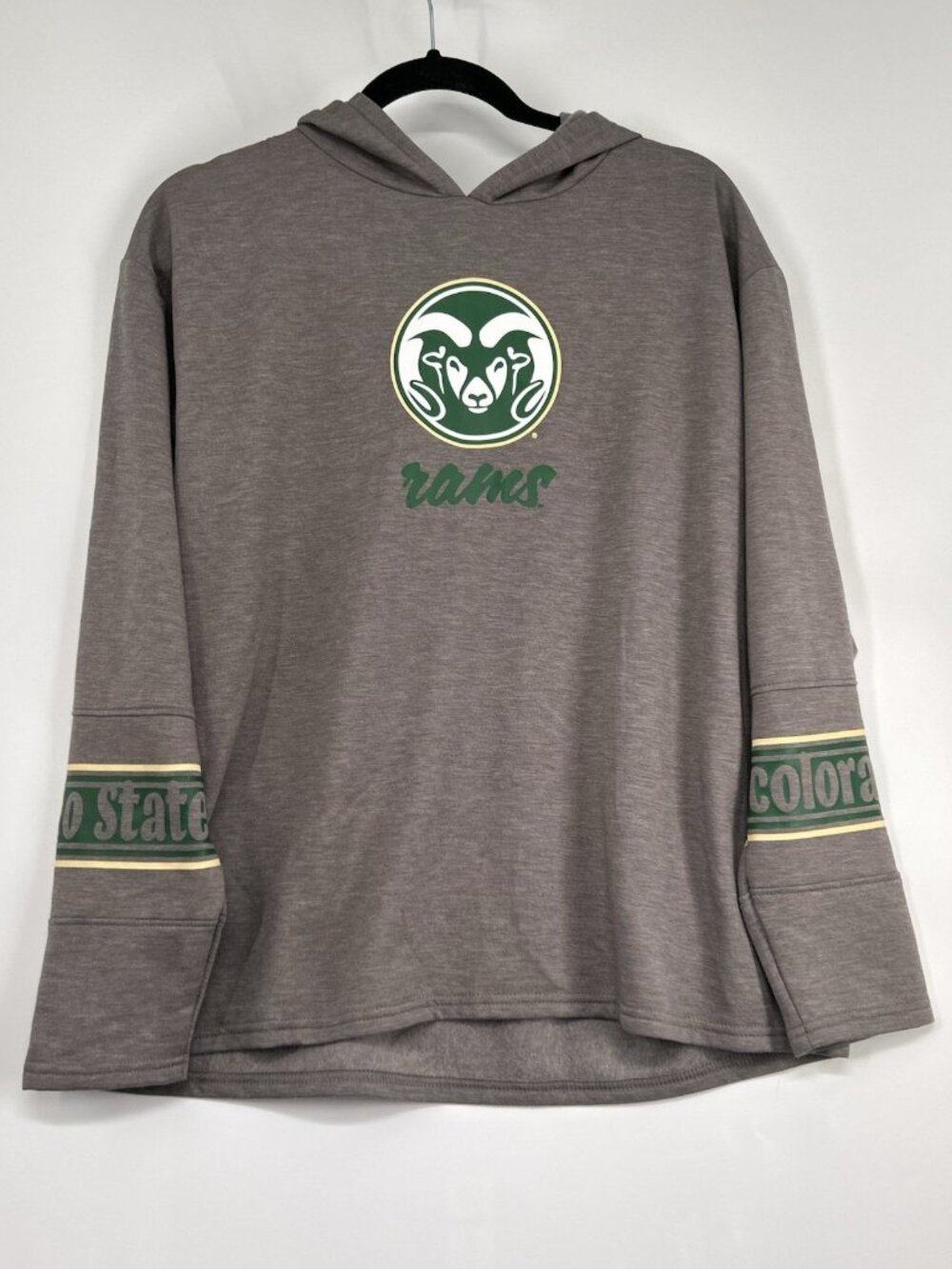 Knights Apparel Colorado State University Rams Hoodie Women Long Sleeve Large